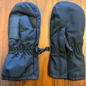 Black Lands End Mittens for Toddlers